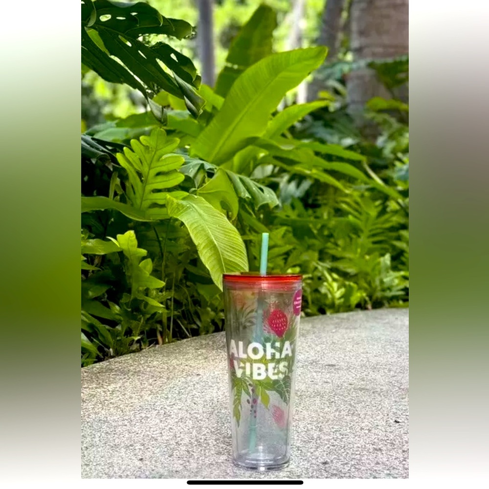 NWT! Unused Starbucks Aloha Vibes Hawaii Collection Tumbler 710ml